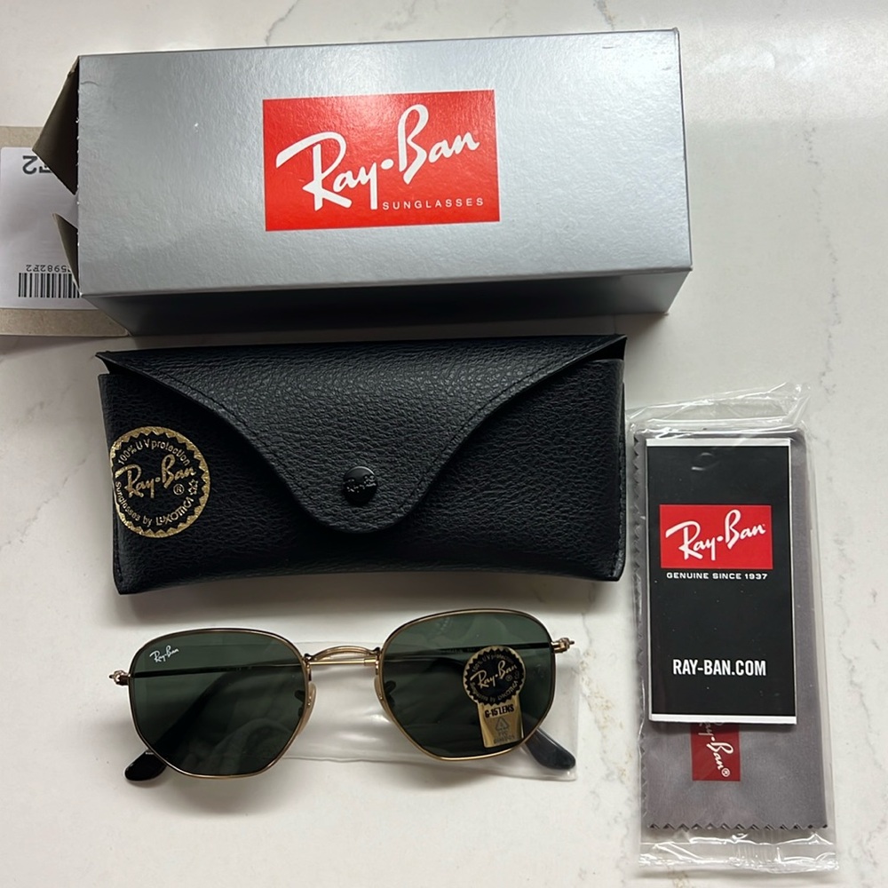 Ray Ban Hexagonal Flat Lens